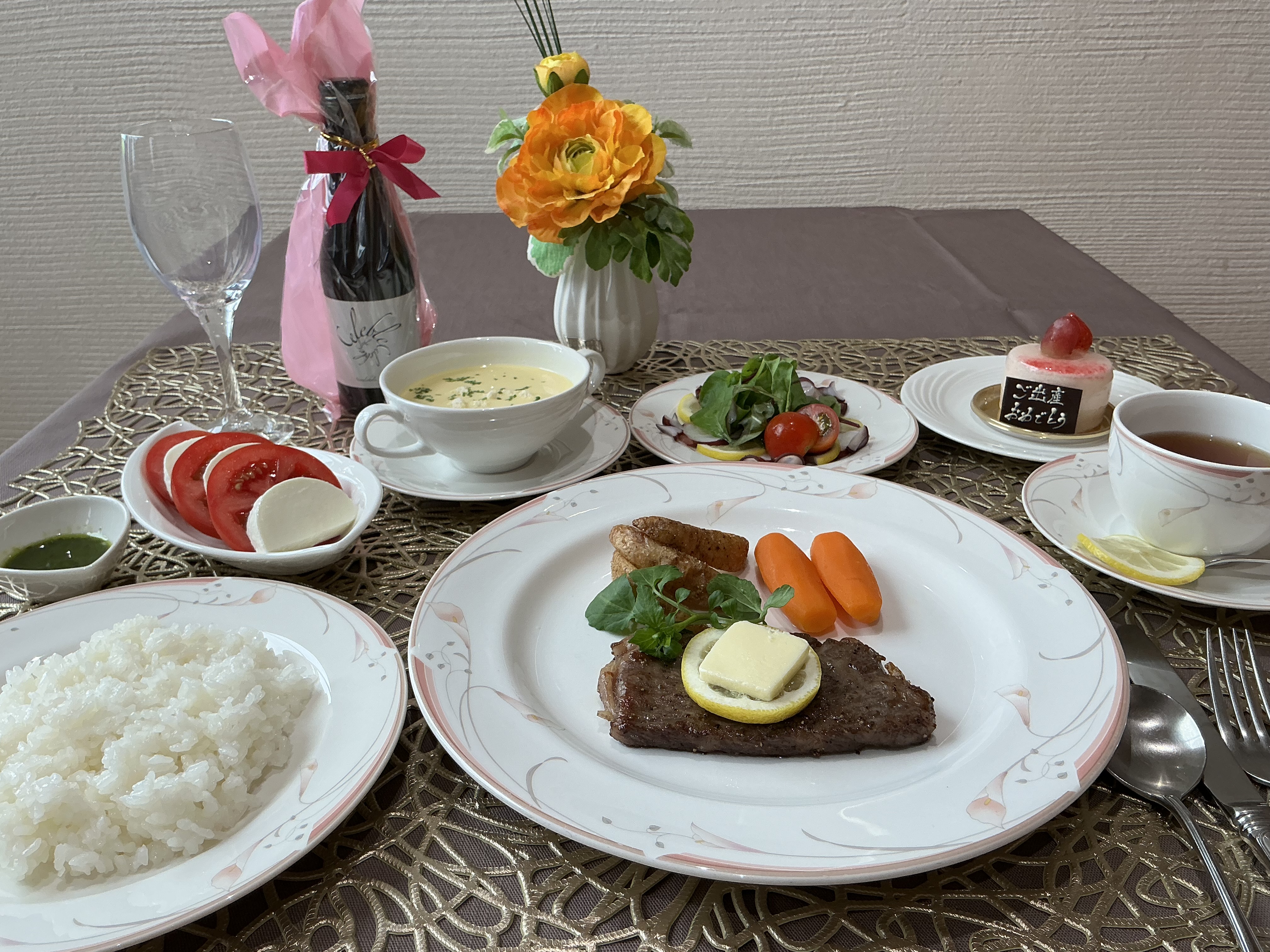 お祝い膳ディナー
